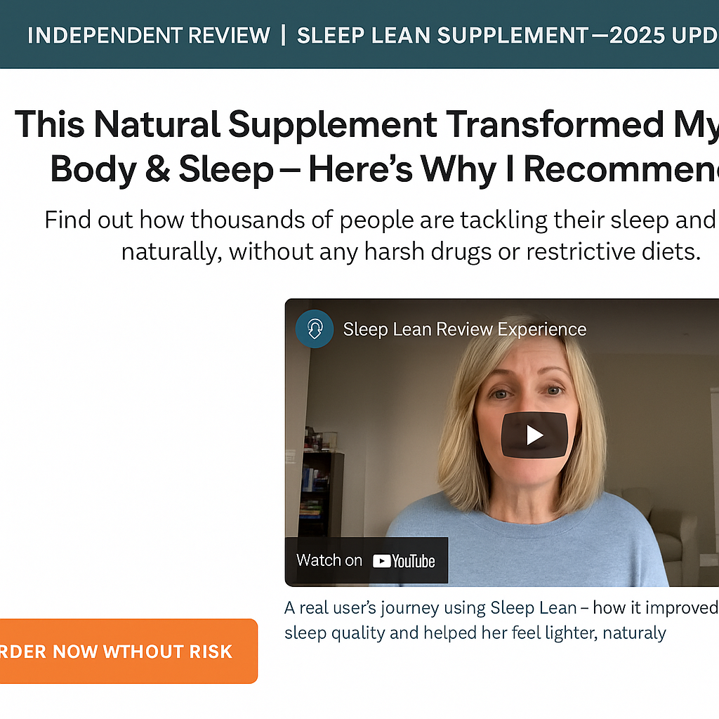 Sleep Lean Video Review